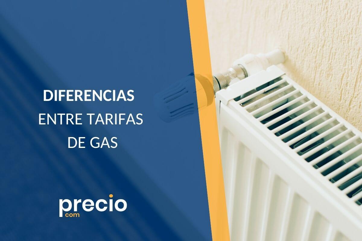 DIFERENCIAS TARIFAS DE GAS