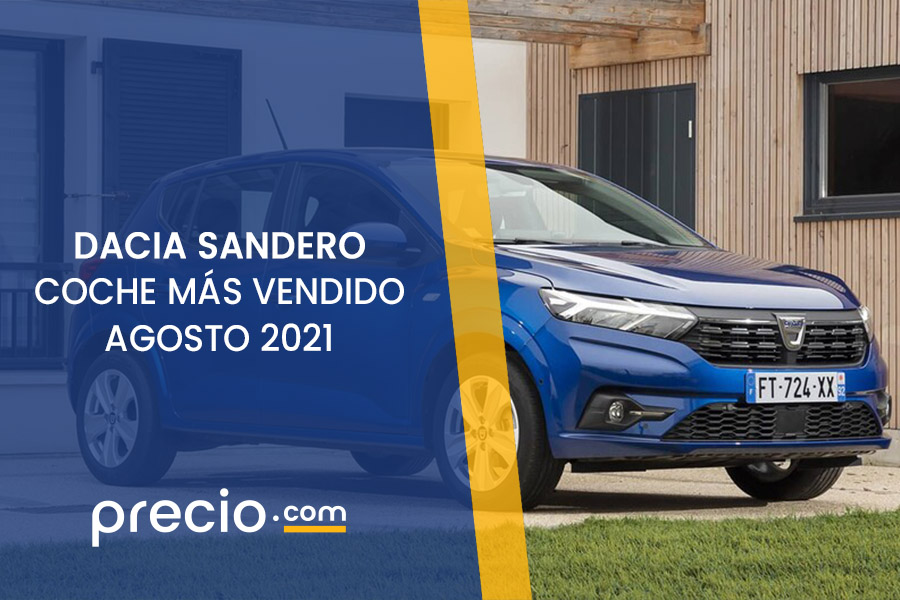 Dacia Sandero coche más vendido agosto 2021